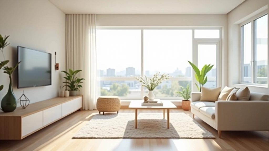 Современная квартира с естественным освещением и уютным интерьером