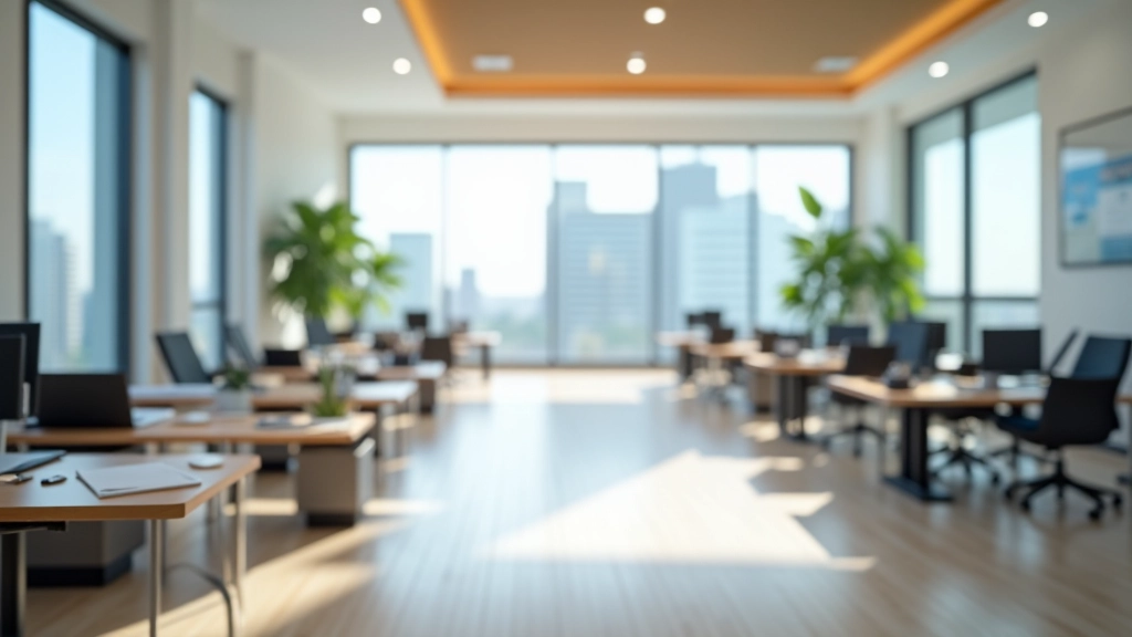 Агент недвижимости на фоне портфолио проектов